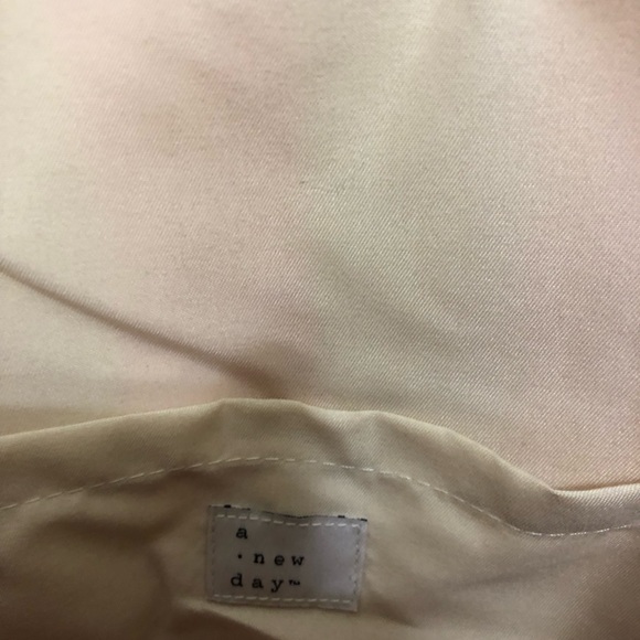 Straw bag used tan/pink color - Picture 5 of 5